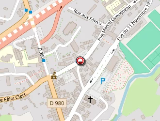 Carte de Pelichet Tp à Blanzy