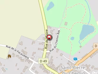 Carte de Chouteau à Saint-pierre-du-chemin