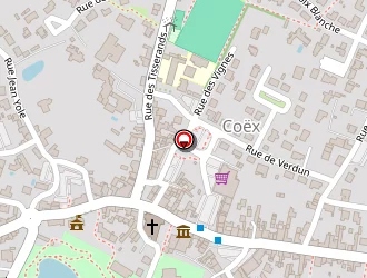 Carte de Cerbat à Coëx