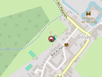 Carte de Guy Marie à Dissay