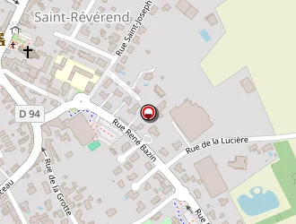 Carte de Lambert Charges à Saint-révérend