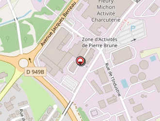 Carte de Pubert à Chantonnay