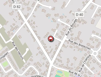 Carte de Stade D'entrainement à Coëx