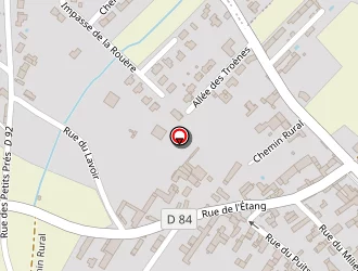 Carte de Bati Carreau à Rochereau (le)