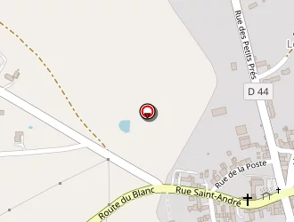 Carte de Dép Ane à Rosnay