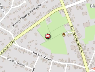 Carte de Ciseaux D'argent (aux) à Blanzy