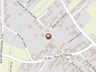 Carte de De L'etang (earl) à Rochereau (le)