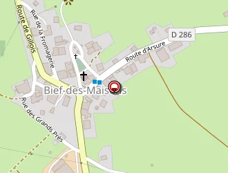 Carte de Gaec Mathieu à Bief-des-maisons