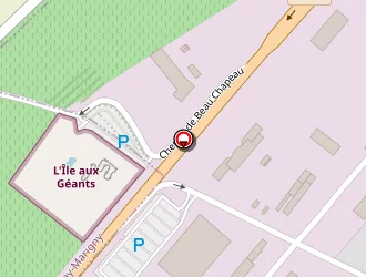 Carte de Screg Ouest à Dissay