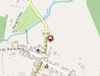 Carte de Lepair Christian à Douadic