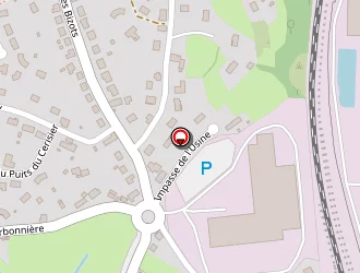 Carte de Le Triskel à Blanzy