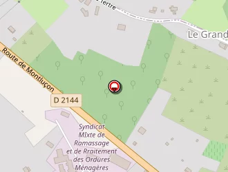 Carte de L'atelier De Bourrellerie à Drevant