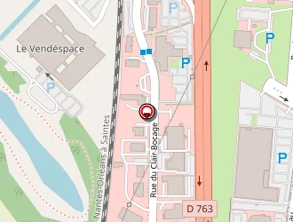 Carte de Barteau à Mouilleron-le-captif