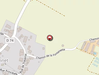 Carte de Mairie à Mont-sur-monnet