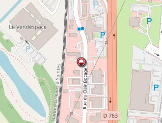 Carte de Mapa Mutuelle D'assurance à Mouilleron-le-captif