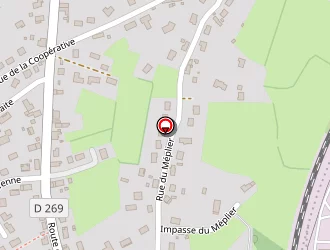 Carte de Lacombre Eric à Blanzy