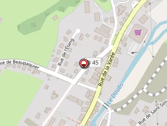 Carte de Haut Doubs Performance à Mouthe