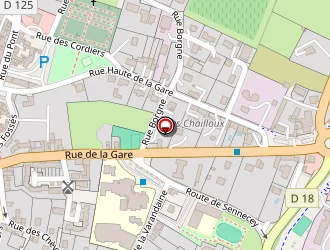 Carte de B&p Sanitaires Chauffage à Buxy