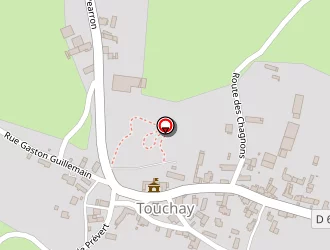 Carte de Stand De Tir à Touchay