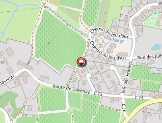 Carte de Rendina à Buxy