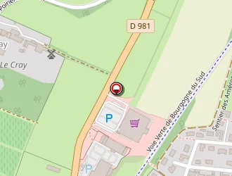 Carte de Frédéric Lemaire à Buxy