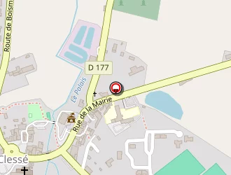 Carte de Stade Municipal à Clessé