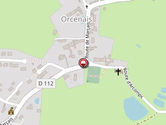 Carte de Mairie à Orcenais