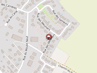 Carte de Cougnaud à Fenouiller (le)