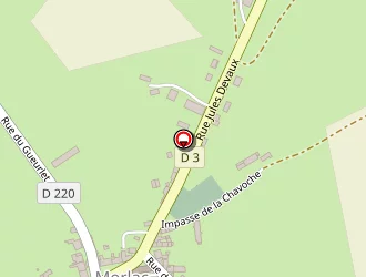 Carte de Foret Domaniale D'habert à Morlac