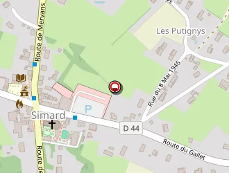 Carte de Hair Chic Et Choc à Simard