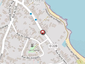 Carte de Les Volets Bleus à Île-d'yeu (l')