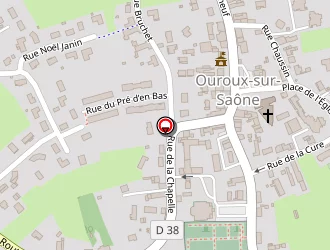 Carte de Centre Equestre Boï à Ouroux-sur-saône