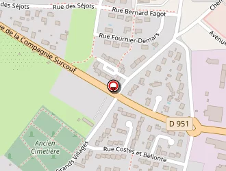 Carte de Aldi Marché à Saint-amand-montrond