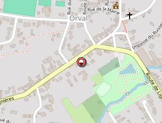 Carte de Atelier Du Moulin à Orval