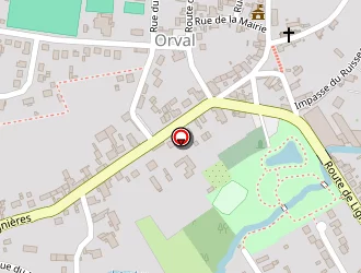 Carte de La Poste à Orval