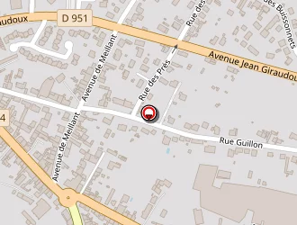 Carte de Intermarché Hyper à Saint-amand-montrond