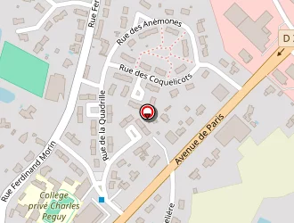 Carte de Lahaye à Moncoutant