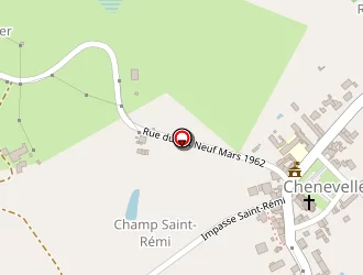 Carte de Verri Samuel à Chenevelles