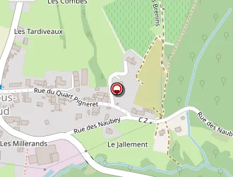 Carte de Cave De Vignerons à Bissey-sous-cruchaud