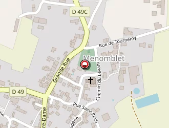 Carte de Stade à Menomblet