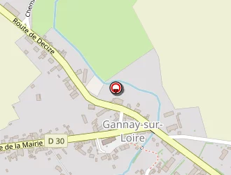 Carte de La Poste à Gannay-sur-loire