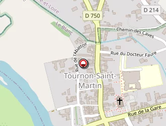 Carte de Arno Coiff' à Tournon-saint-martin