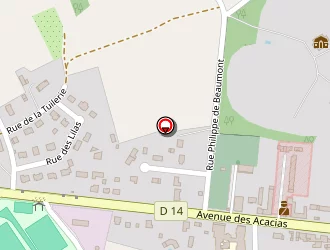 Carte de Complexe Sportif à Pleumartin