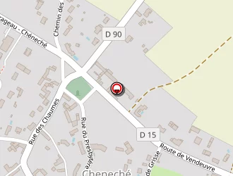 Carte de Denis Chantal à Cheneché