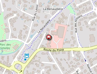 Carte de Office De Tourisme à Aizenay