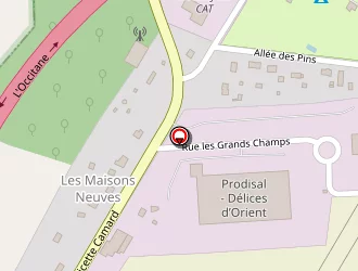 Carte de Camard à Velles