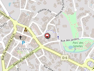 Carte de Le Galliard Marina à Aizenay