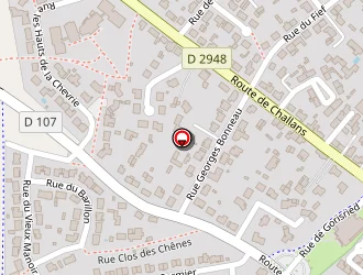 Carte de Ecolave La Roche Sur Yon à Aizenay