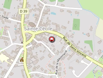 Carte de Gade Mathieu à Sainte-cécile