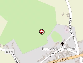 Carte de La Poste à Bessais-le-fromental